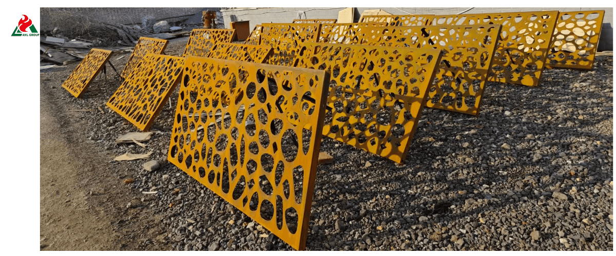 wholesale Corten steel screen factory